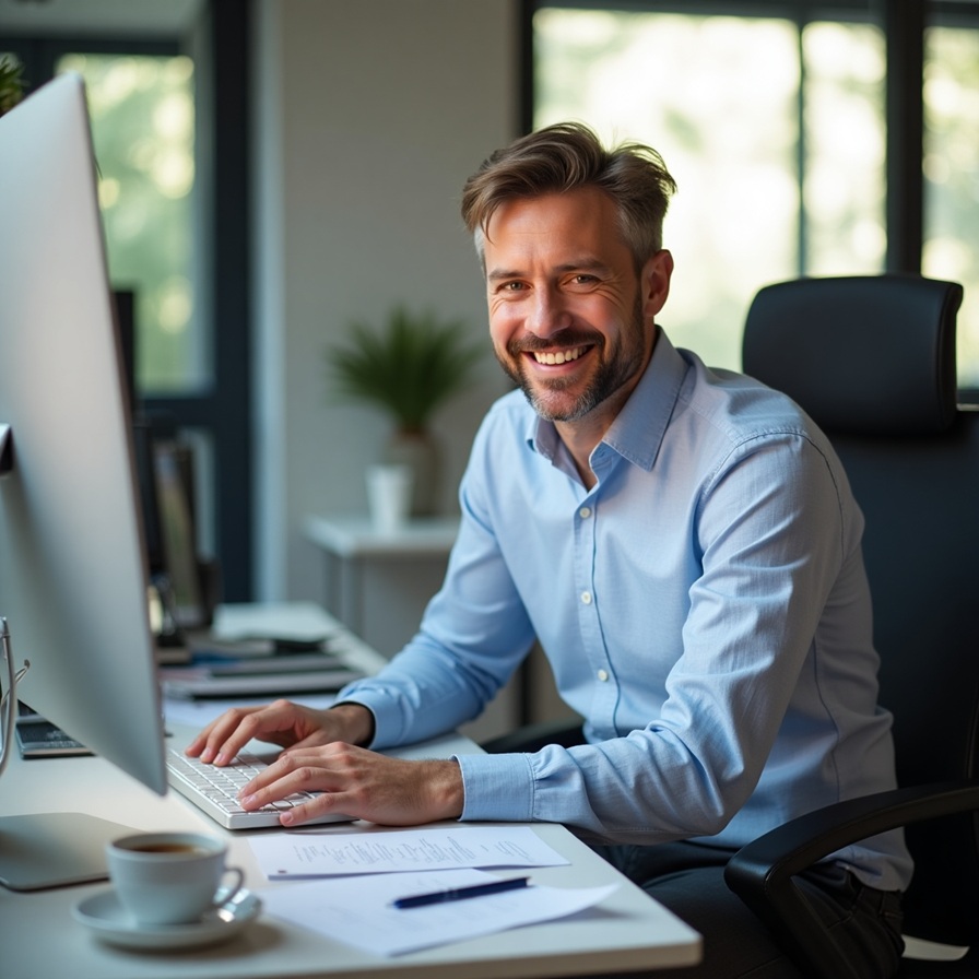 Flux_Dev_a_middleaged_man_with_a_warm_gentle_smile_and_subtle__1